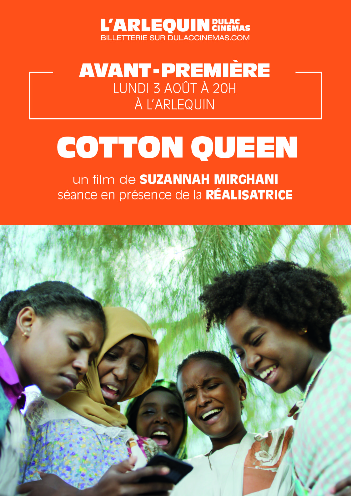 AVANT-PREMIÈRE : COTTON QUEEN de Suzannah Mirghani, séance en présence de la réalisatrice