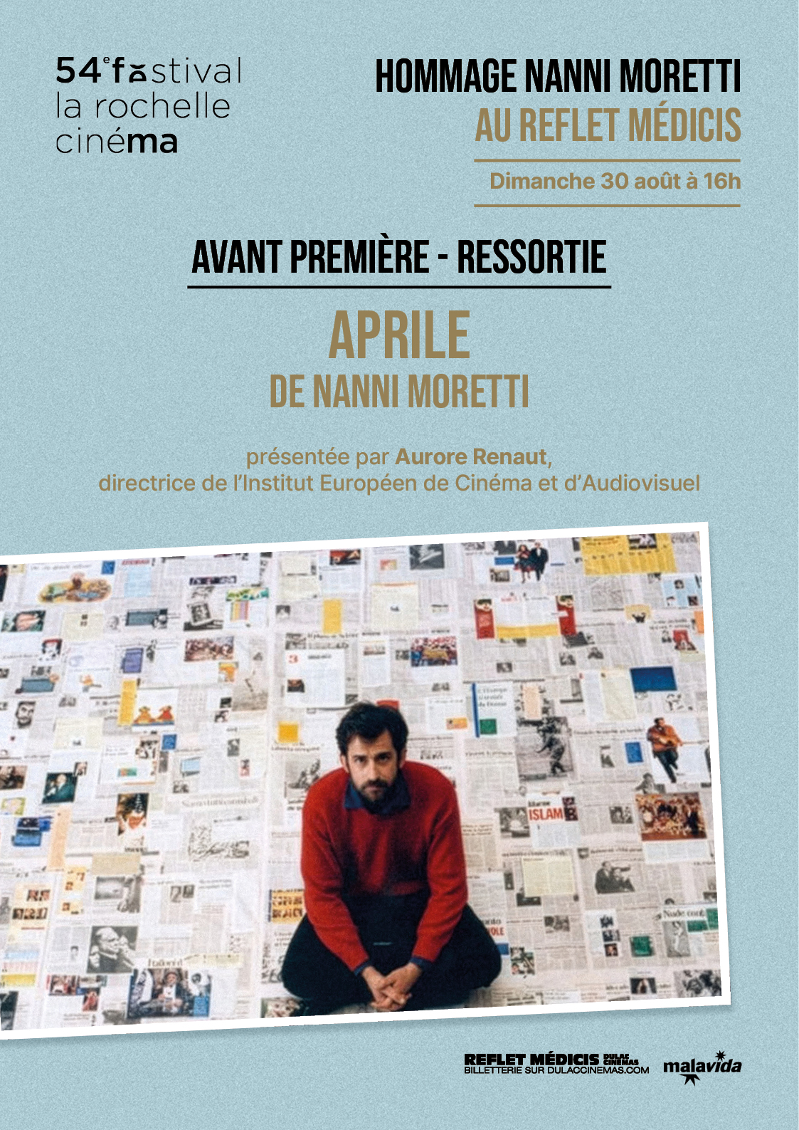 AVANT-PREMIÈRE RESSORTIE : APRILE de Nanni Moretti