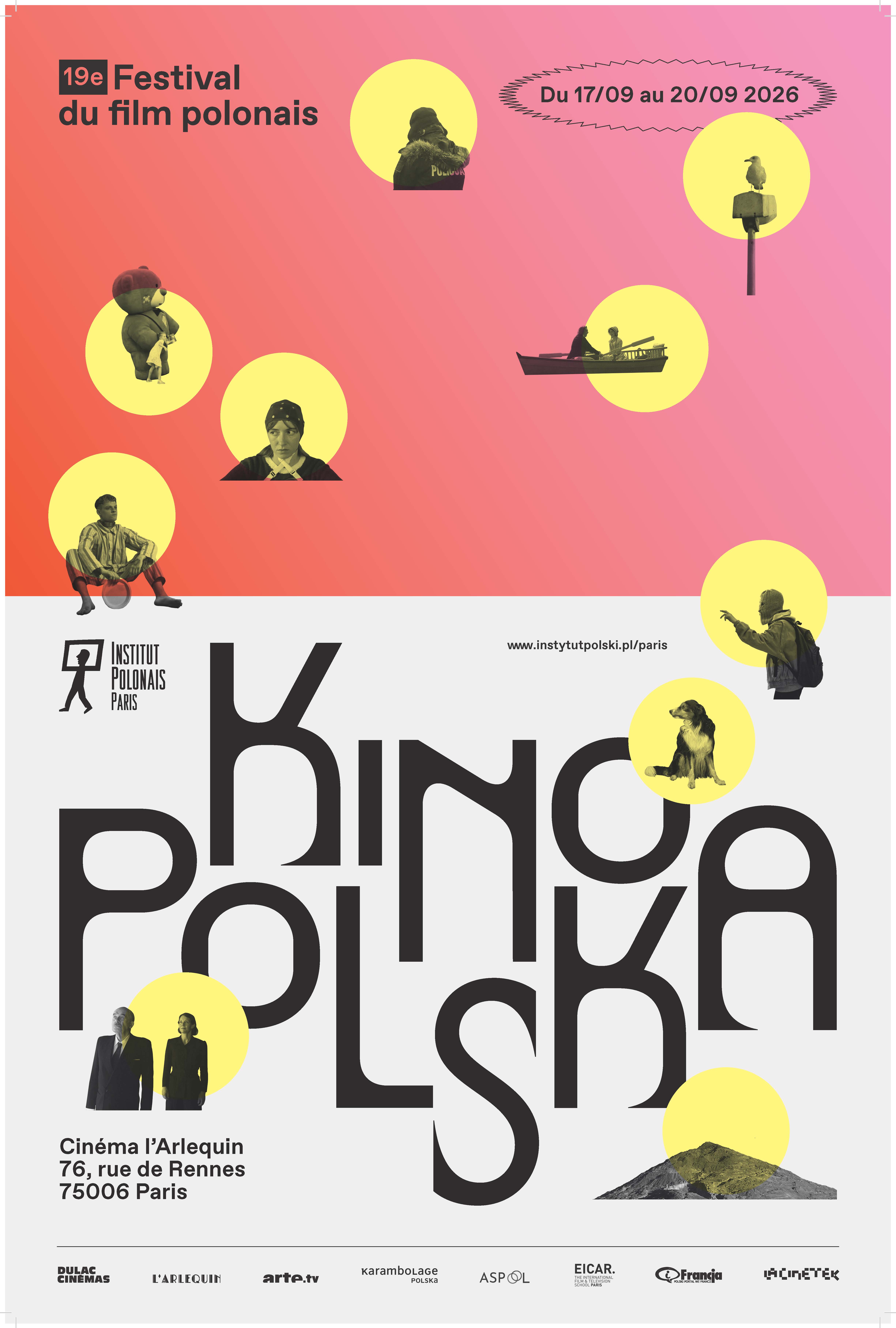 KINOPOLSKA 2026 - 19e édition du festival du cinéma polonais contemporain au cinéma L'Arlequin