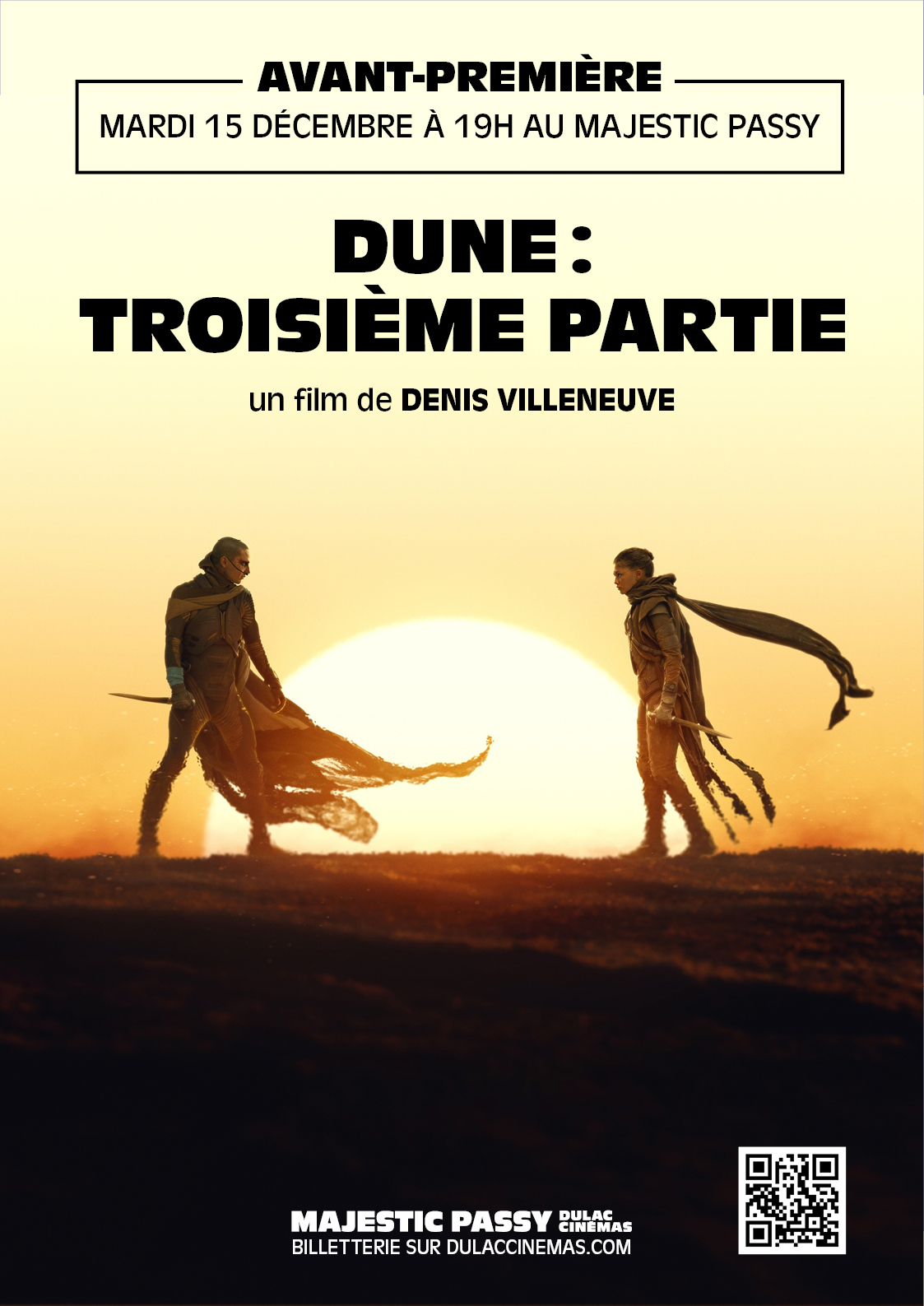 AVANT-PREMIÈRE : DUNE - TROISIÈME PARTIE