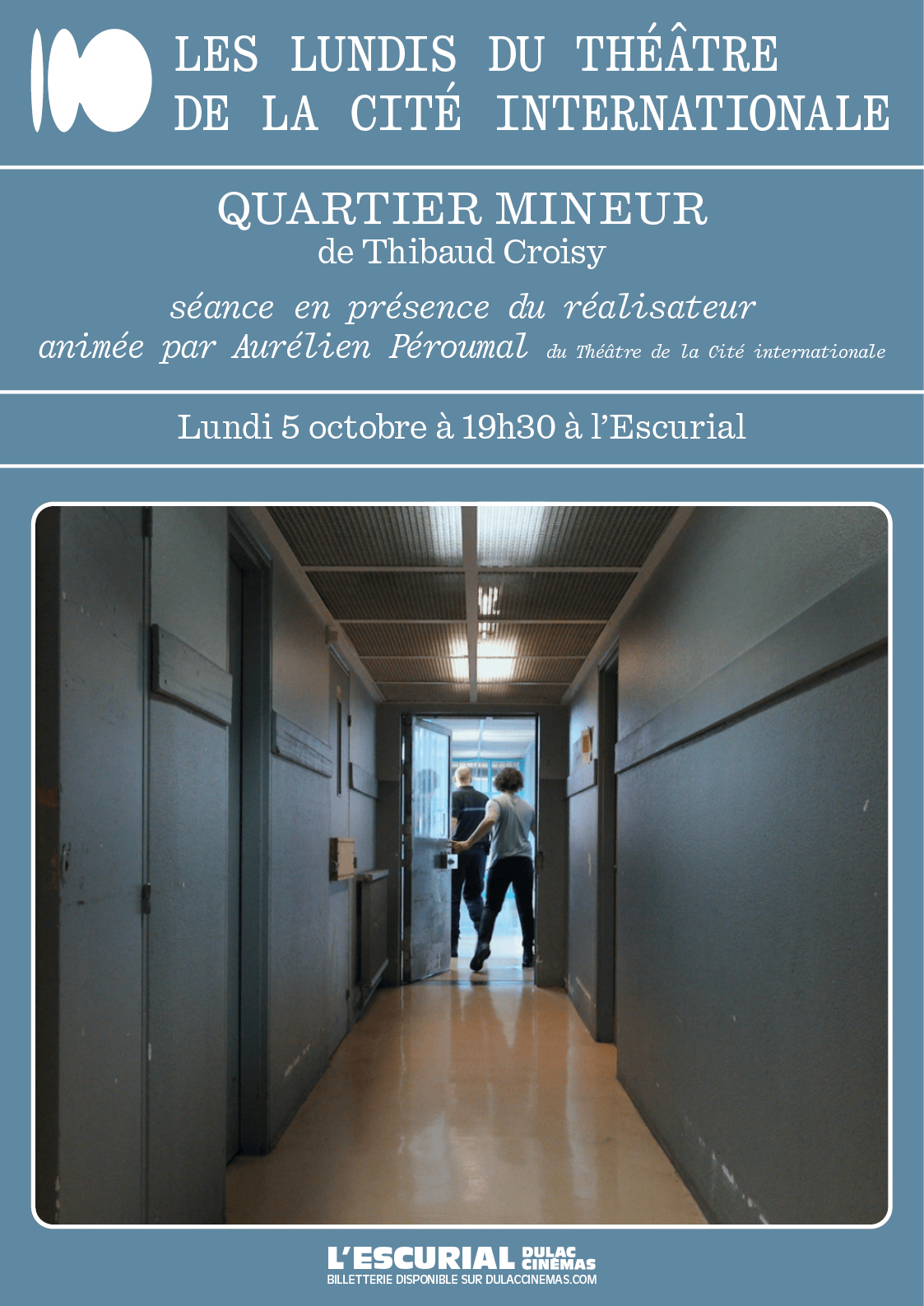 LES LUNDIS DU DU THÉÂTRE DE LA CITÉ INTERNATIONALE : QUARTIER MINEUR de Thibaud Croisy