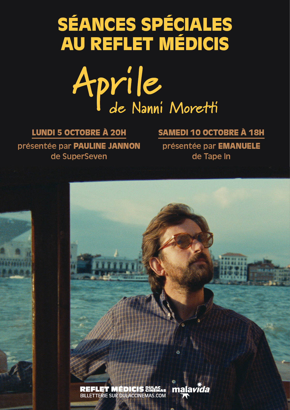 SÉANCES SPÉCIALES : APRILE de Nanni Moretti