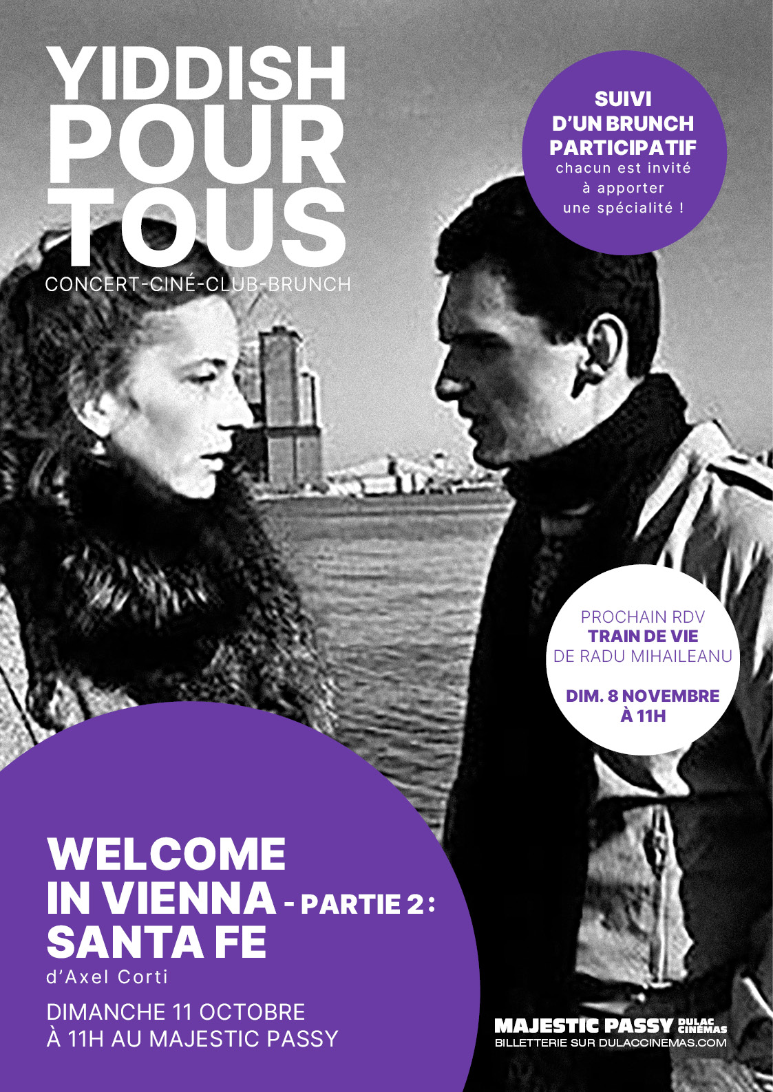 YIDDISH POUR TOUS : WELCOME IN VIENNA - PARTIE 2 : SANTA FE d'Axel Corti