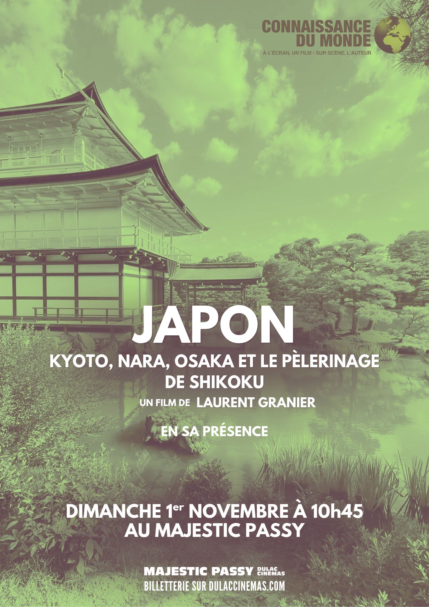 CONNAISSANCE DU MONDE :  JAPON Kyoto, Nara, Osaka et le pèlerinage de Shikoku