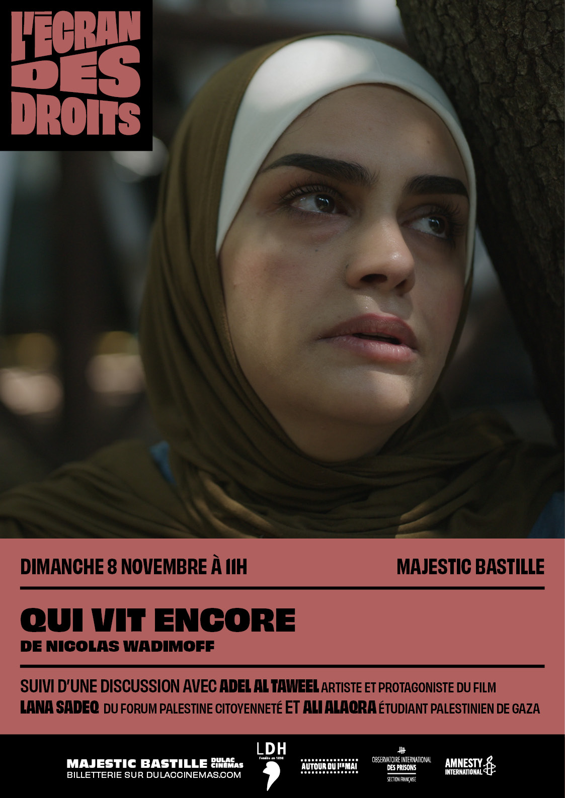 L'ÉCRAN DES DROITS : QUI VIT ENCORE de Nicolas Wadimoff