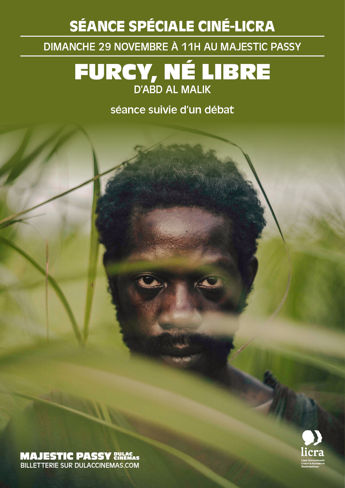 SÉANCE SPÉCIALE CINÉ-LICRA : FURCY, NÉ LIBRE d'Abd Al Malik