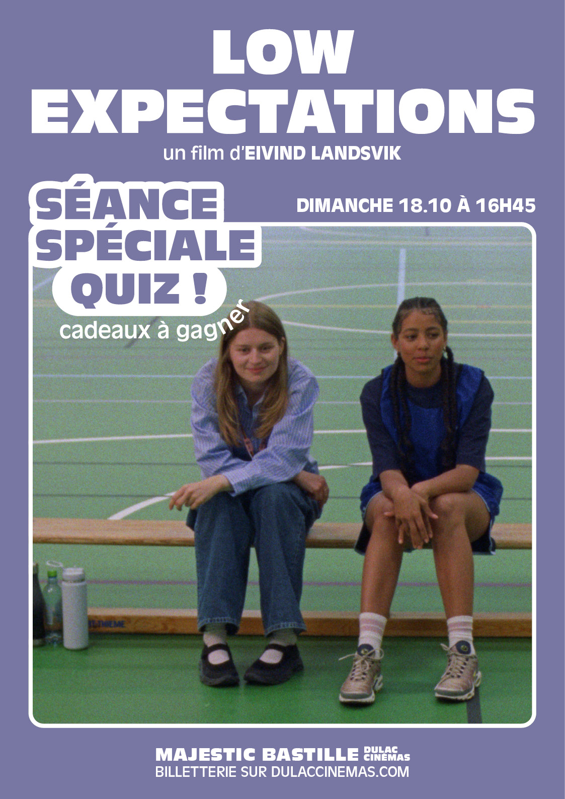 SÉANCE SPÉCIALE QUIZ : LOW EXPECTATIONS d'Eivind Landsvik