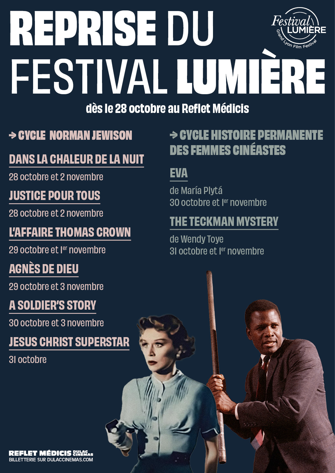 REPRISE DU FESTIVAL LUMIÈRE