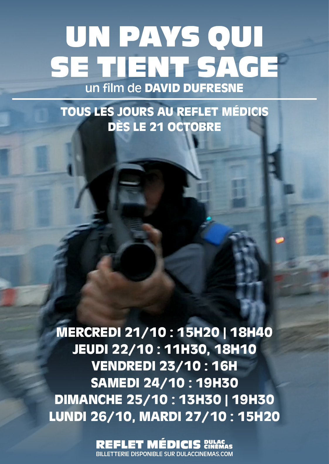 CYCLE SPÉCIAL : UN PAYS QUI SE TIENT SAGE de David Dufresne
