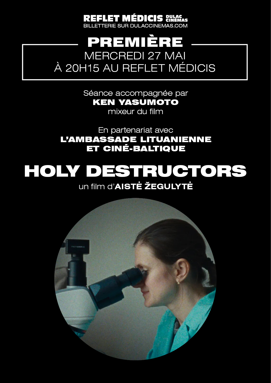 PREMIÈRE : HOLY DESTRUCTORS d'Aistė Žegulytė, suivie d'une rencontre avec Ken Yasumoto (mixeur)