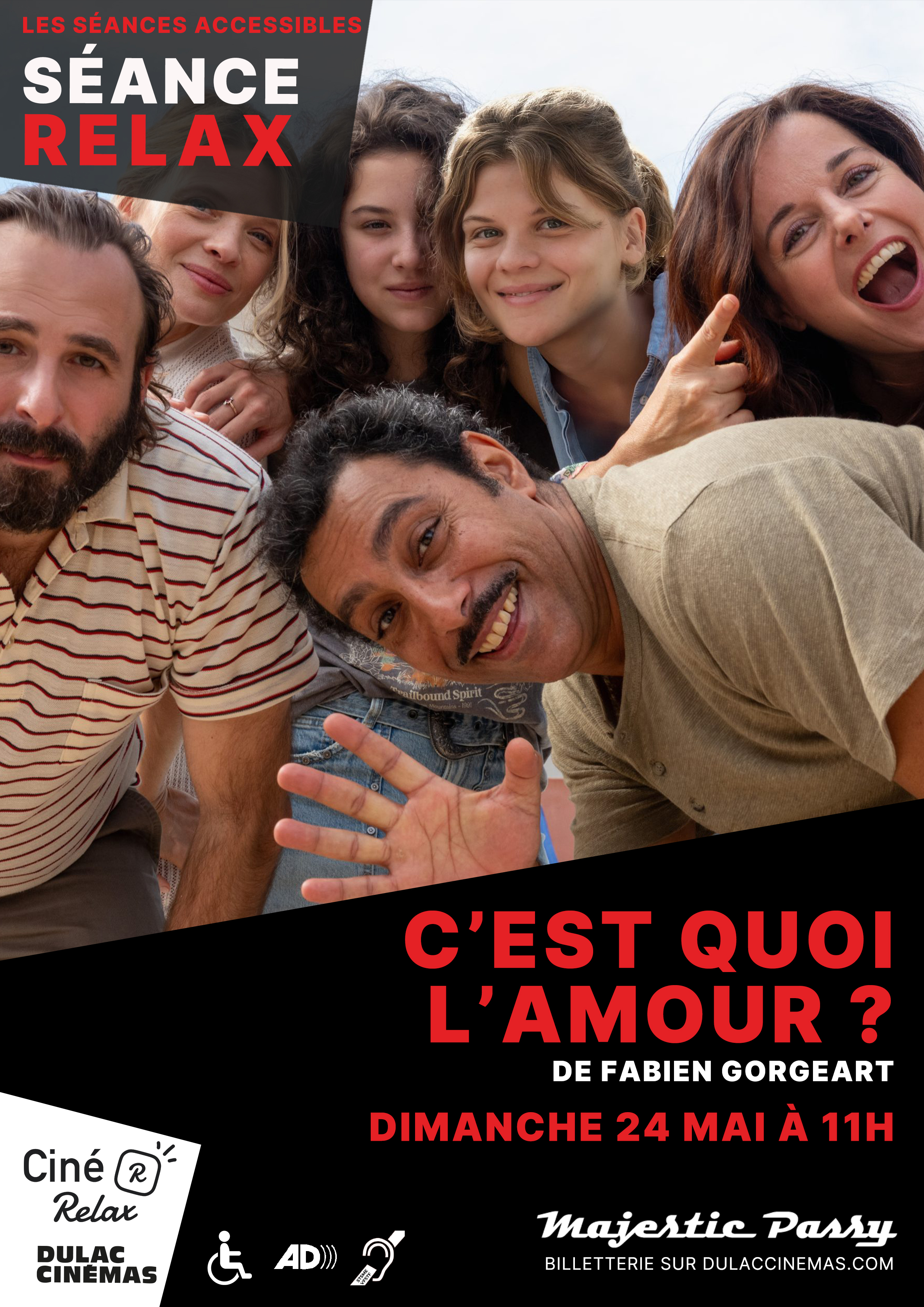 CINÉ-RELAX : C'EST QUOI L'AMOUR ? de Fabien Gorgeart