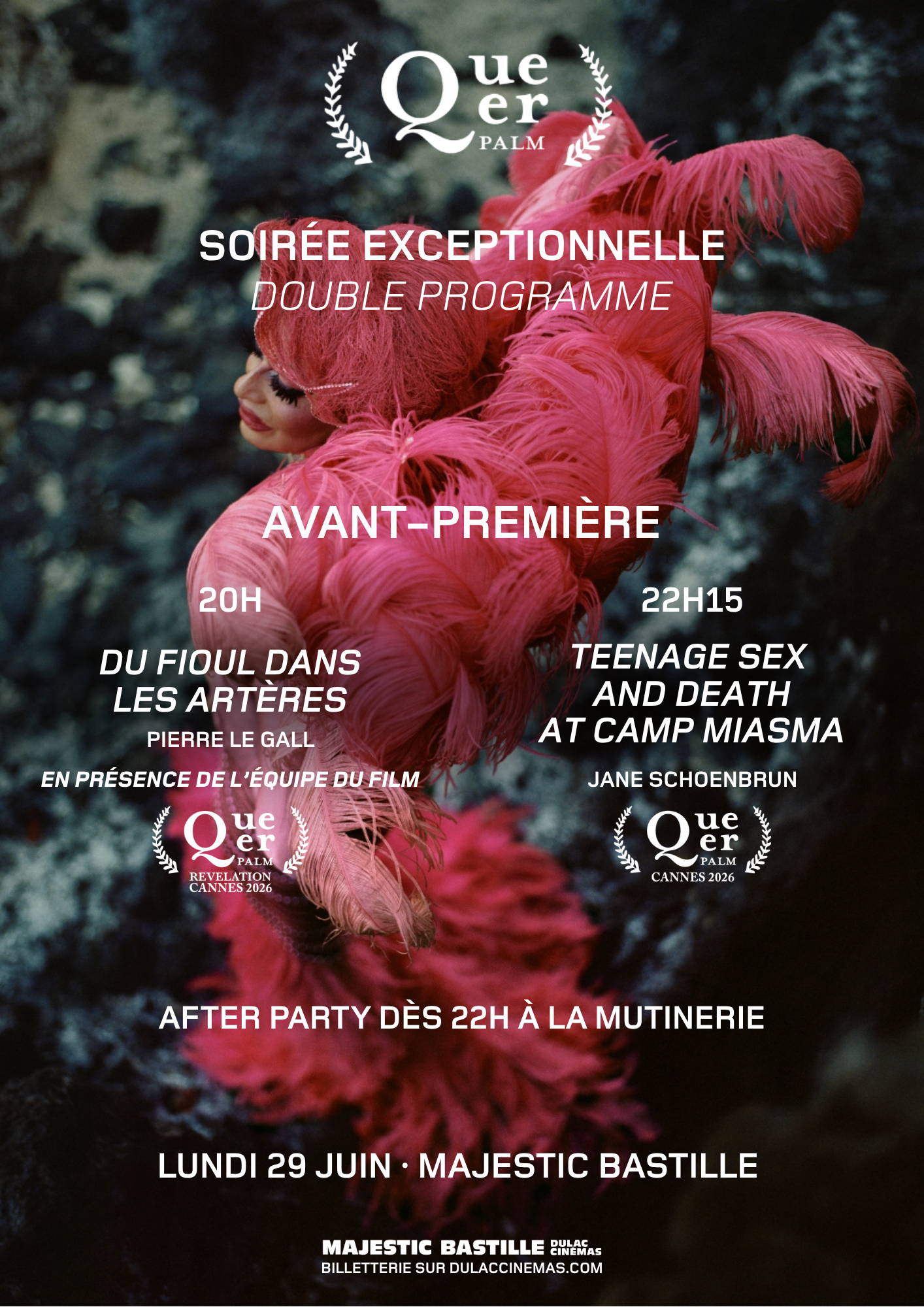 Soirée Queer Palm : TEENAGE SEX AND DEATH AT CAMP MIASMA et DU FIOUL DANS LES ARTÈRES en présence de l'équipe du film