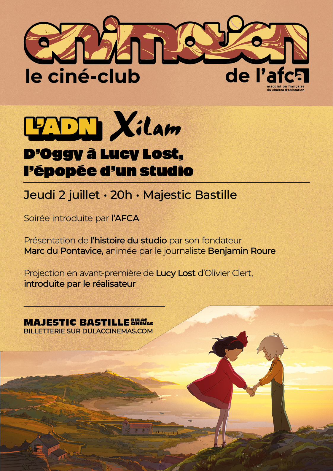 ANIMOTION : L'ADN XILAM : D’Oggy à Lucy Lost, l’épopée d’un studio, en présence de Marc du Pontavice et Olivier Clert