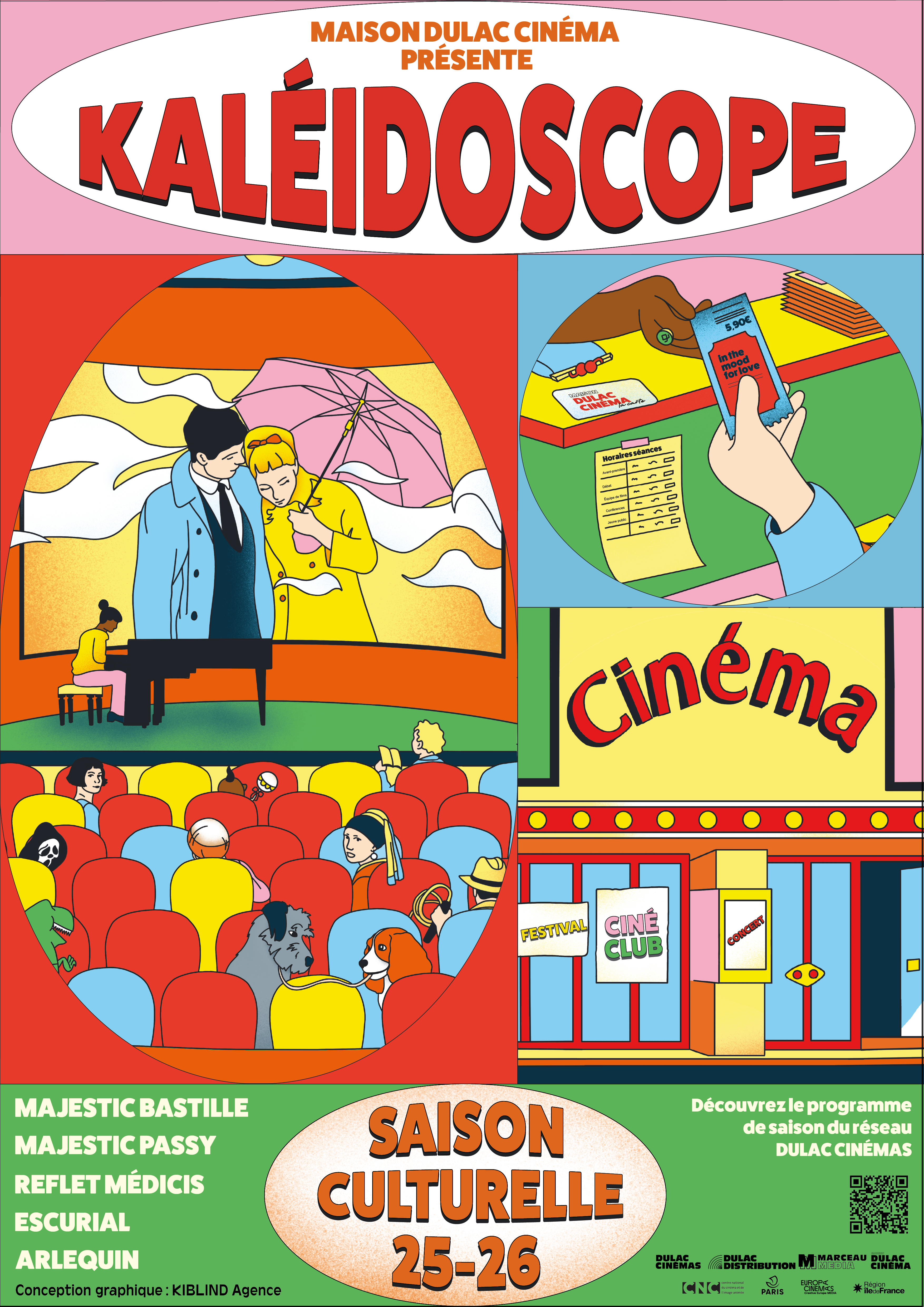 KALÉIDOSCOPE 4 - Saison Culturelle 2025-2026 : découvrez le programme !