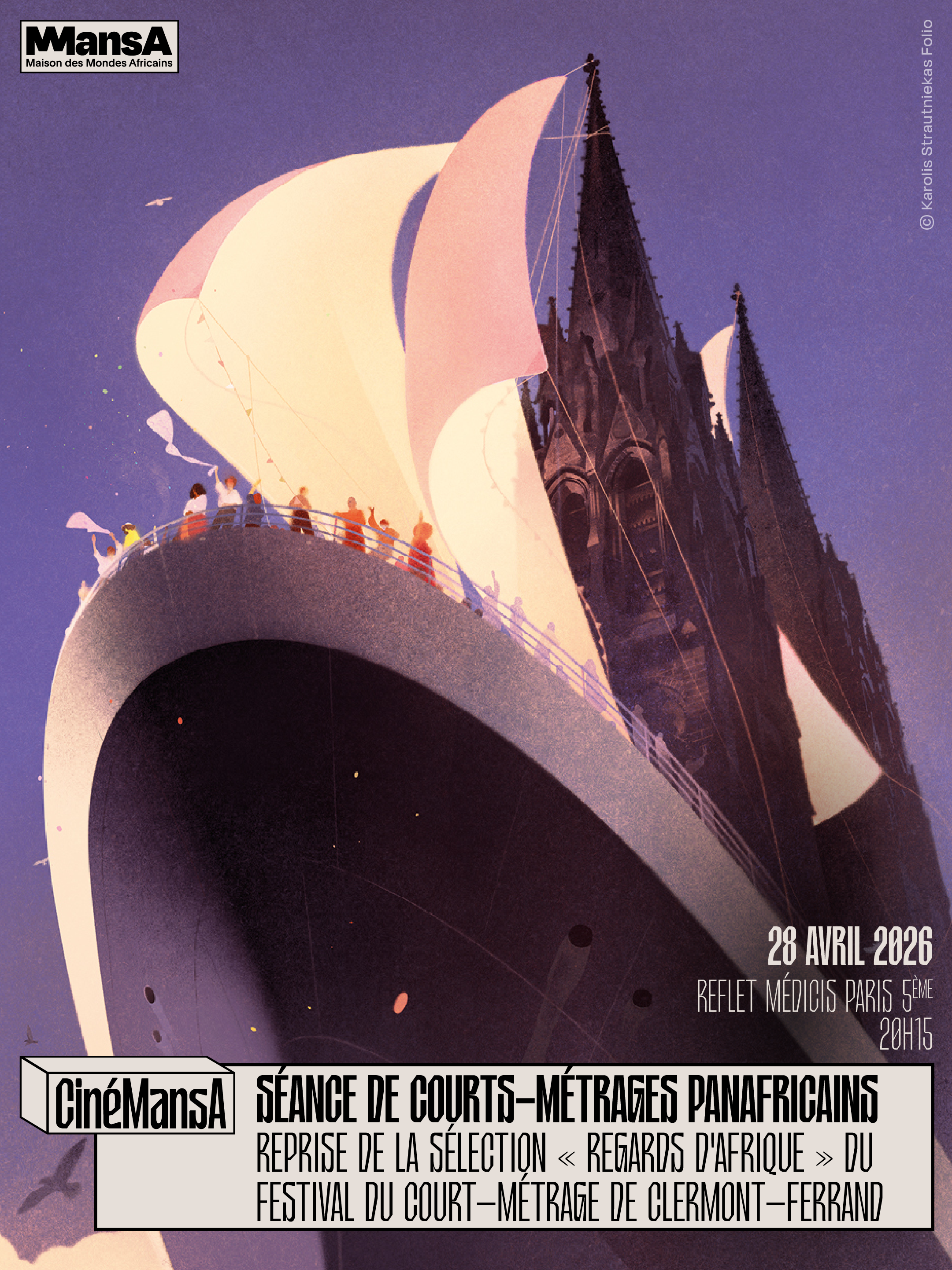 Soirée spéciale avec MansA, la Maison des Mondes Africains - Reprise du Festival de Clermont-Ferrand
